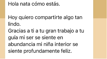 Testimonio de una mujer que vivió el proceso